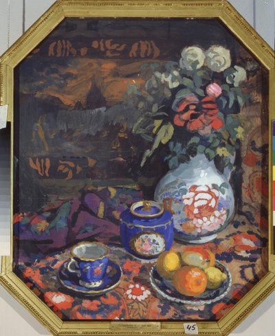 Natura morta, 1914 da Nikolai Semyonovich Zaytsev