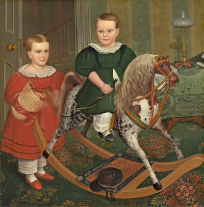 Il Cavallo a Dondolo, c.1840 da North American