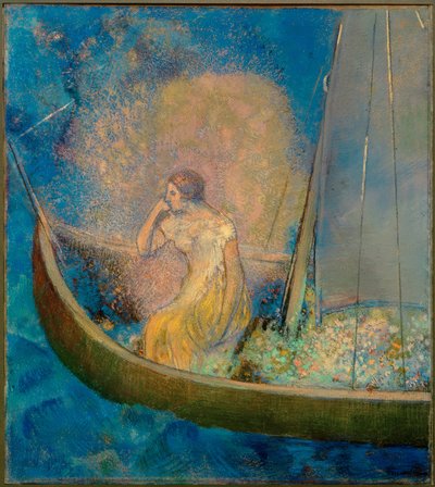 La barca da Odilon Redon