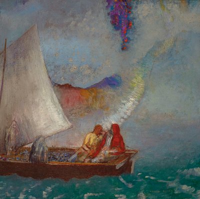 La Voile Grise, c.1900-05 da Odilon Redon