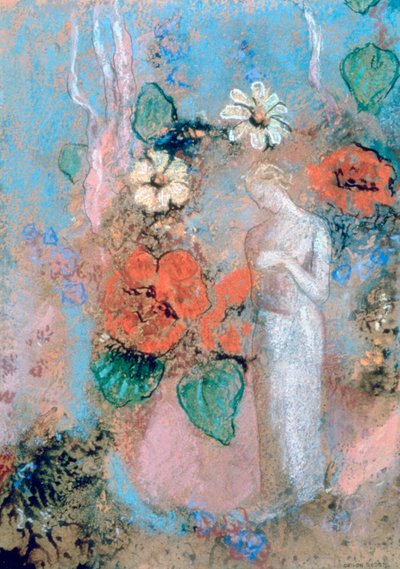 Pandora, c1860-1916 da Odilon Redon