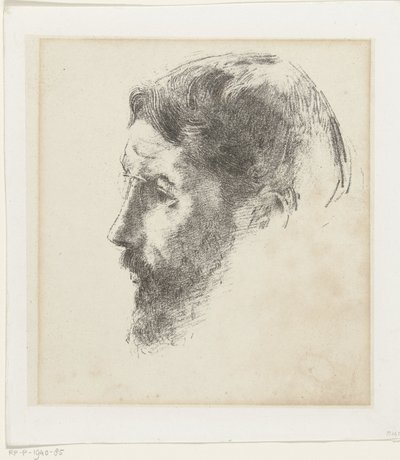 Ritratto di Pierre Bonnard da Odilon Redon