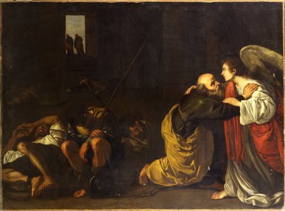 La liberazione di San Pietro da Orazio Gentileschi