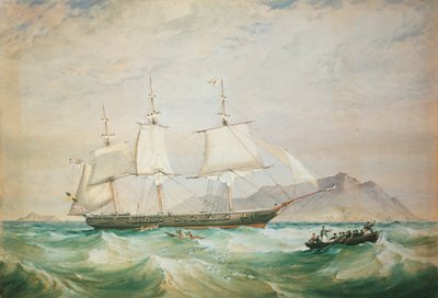 H.M.S. Hornet, 1861 da Oswald Walters Brierly