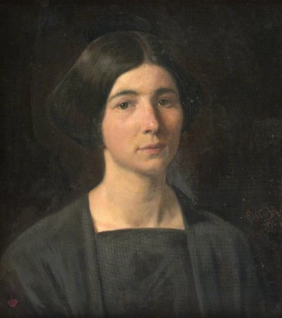 Ritratto di donna da Otto Haslund