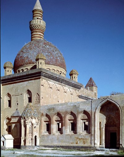 Cortile e moschea del Palazzo di Ishak Pasa da Ottoman School