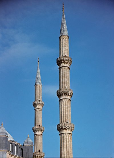 Dettaglio dei minareti (1575) da Ottoman School