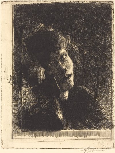 La Muse Accoudée da Paul Albert Besnard