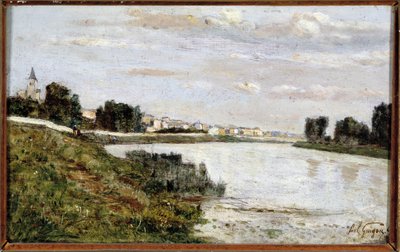 Veduta di Triel (Triel sur Seine) da Paul Camille Guigou