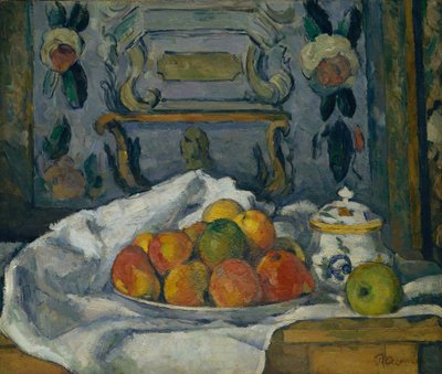 Piatto di mele da Paul Cézanne