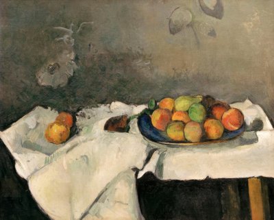 Piatto di pesche da Paul Cézanne