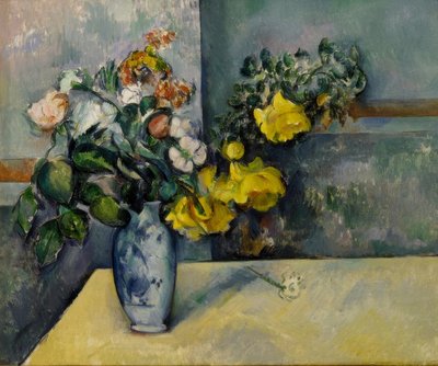 Fiori in un vaso da Paul Cézanne