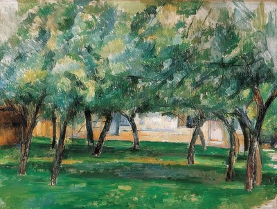 Fattoria in Normandia. Circa 1885-86 da Paul Cézanne