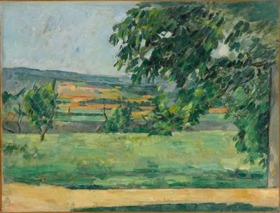 Veduta del Jas de Bouffan, 1875-1876 da Paul Cézanne