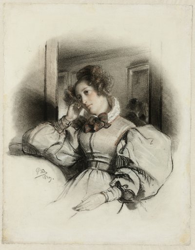 Ritratto di Mme. E. D. da Paul Delaroche