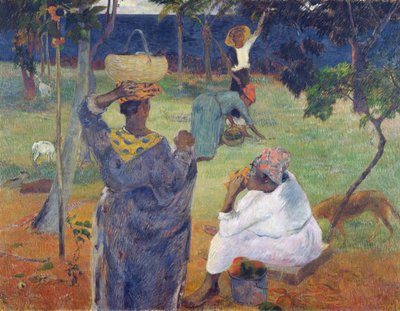 Tra i manghi da Paul Gauguin