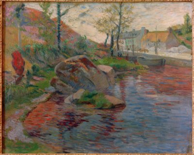 Il porto di Pont-Aven da Paul Gauguin