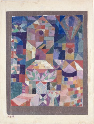 Castle Garden, 1919 da Paul Klee