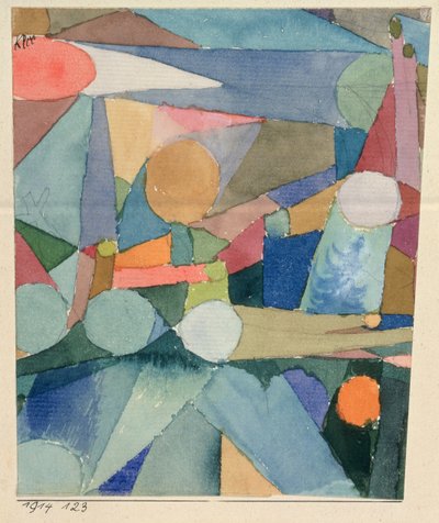 Forme di colore da Paul Klee