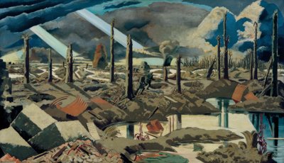 La strada di Menin da Paul Nash