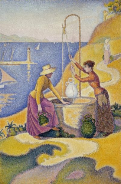 Donne al pozzo (Opus 238) da Paul Signac