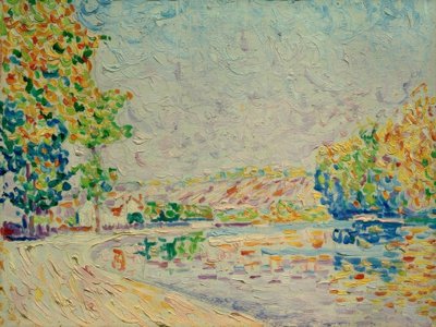 Samois, Studio n. 8 da Paul Signac