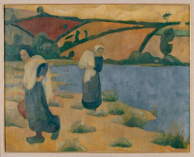 Le lavandaie alla Laïta, vicino a Pouldu da Paul Sérusier