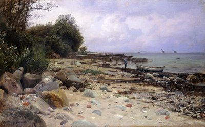 Guardando verso il mare da Peder Monsted