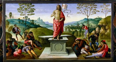 Resurrezione di Cristo, 1495 da Perugino