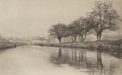 Il villaggio vicino al fiume da Peter Henry Emerson