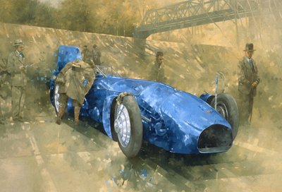 Bluebird a Brooklands da Peter Miller