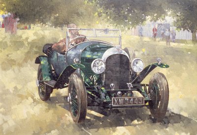 La Bentley verde ad Althorp da Peter Miller