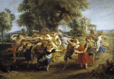 Danza contadina, 1630-1635 da Peter Paul Rubens