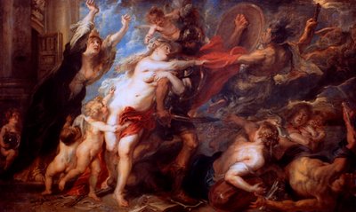 Le conseguenze della guerra, 1638 da Peter Paul Rubens