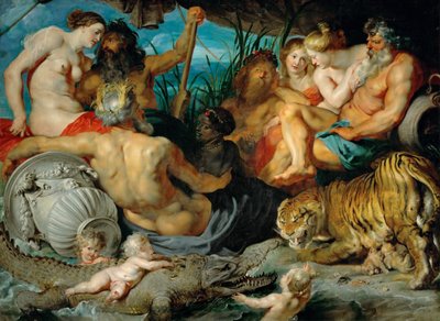 I Quattro Continenti da Peter Paul Rubens