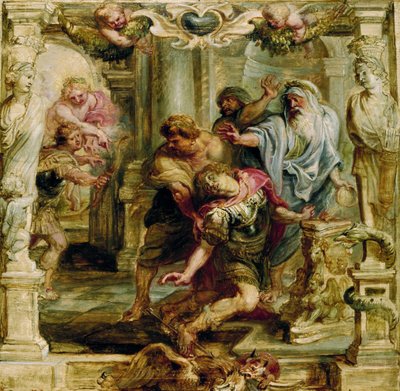 La morte di Achille da Peter Paul Rubens