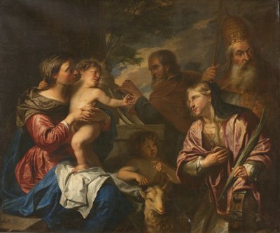 Il matrimonio mistico di Santa Caterina da Peter Thys