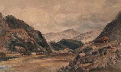 Beddgelert, Galles del Nord da Peter de Wint