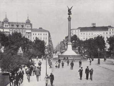 Piazza Belle-Alliance e Friedrich-Strasse da Photographer German