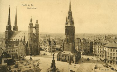 Marketplatz, Halle da Photographer German