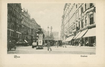 Vista di una strada di Vienna da Photographer German