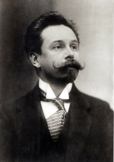 Ritratto di Alexander Scriabin da Photographer Russian