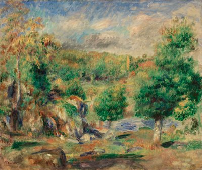 Castagni, Pont-Aven da Pierre Auguste Renoir