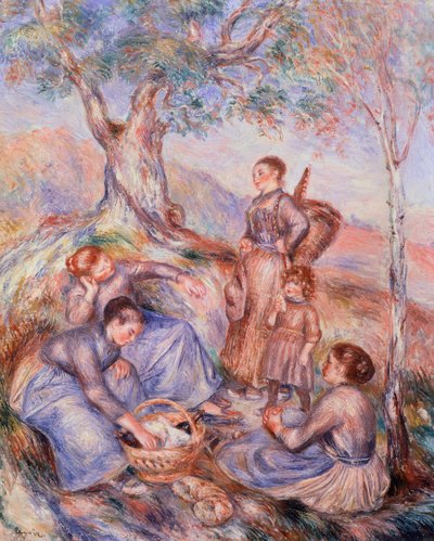 Colazione dei mietitori di Pierre-Auguste Renoir da Pierre Auguste Renoir