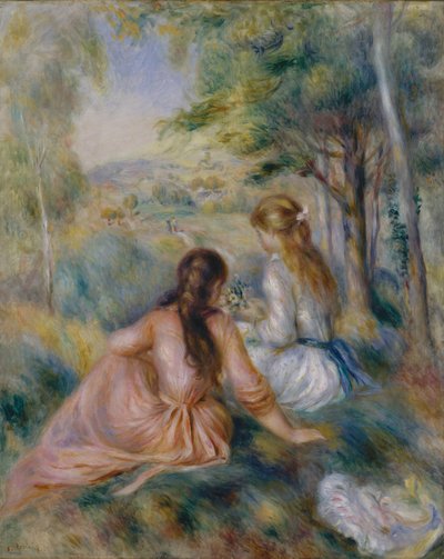 Nel prato, 1888-92 da Pierre Auguste Renoir