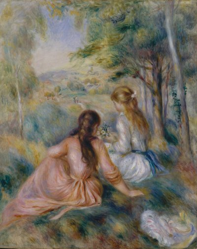 Nel prato da Pierre Auguste Renoir