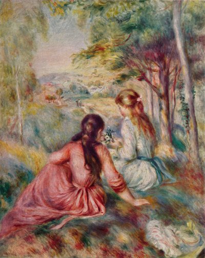 Nel Prato, c1888 da Pierre Auguste Renoir