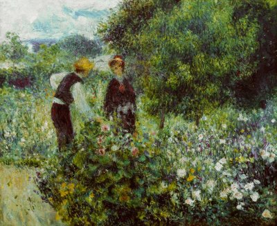 La raccolta dei fiori da Pierre Auguste Renoir