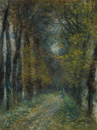 Lallée couverte, 1872 da Pierre Auguste Renoir