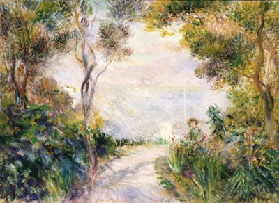 Paesaggio, Fine del Sentiero da Pierre Auguste Renoir